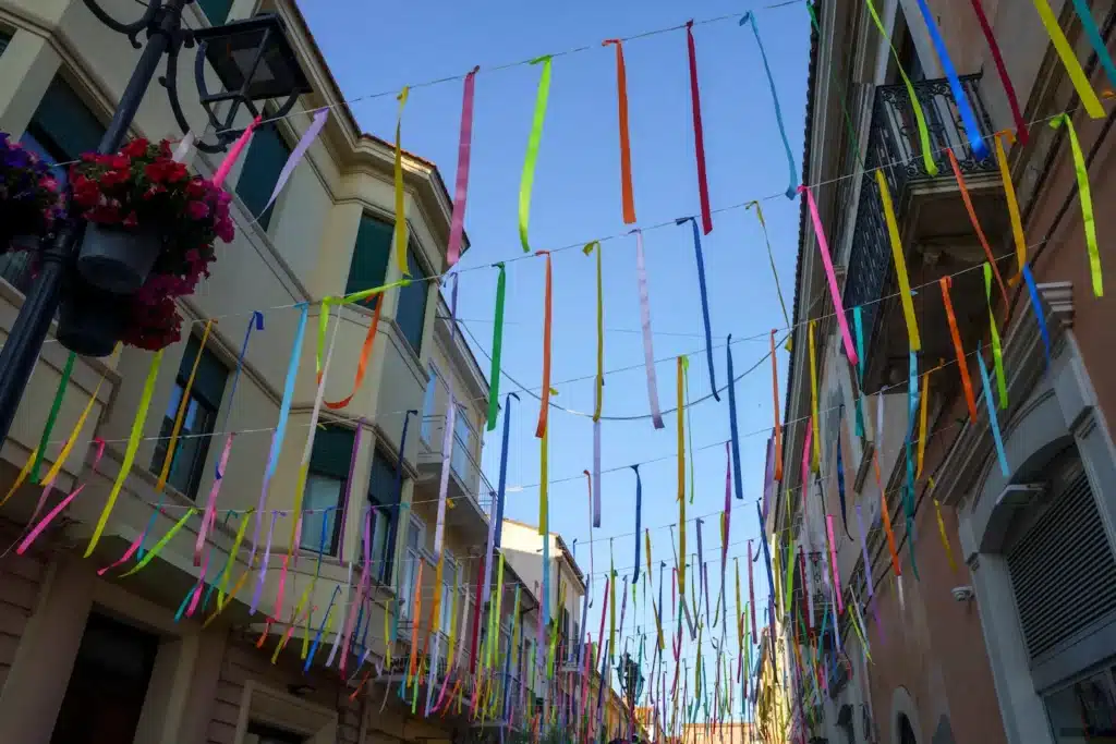 Carnaval de Valladolid decoraciones en la calle