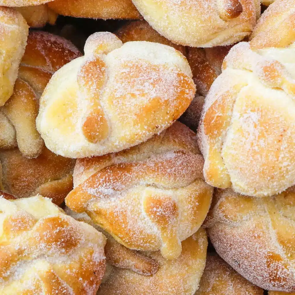Pan de muerto de El Ratón Repostero, repostería en Valladolid